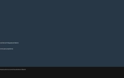 Catálogo de Bienes Protegidos de Madrid: implicaciones para propietarios
