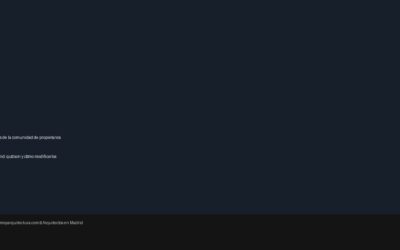 Estatutos de la comunidad de propietarios en Madrid: qué son y cómo modificarlos