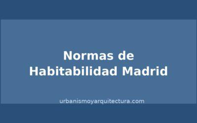 Normas de habitabilidad en Madrid: superficies mínimas y requisitos