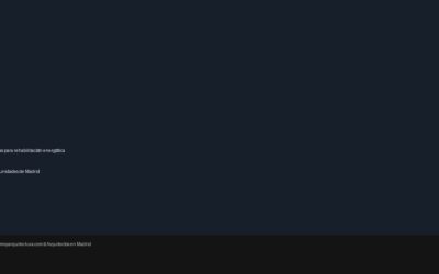 Derramas para rehabilitación energética en comunidades de Madrid: cómo financiarlas y aprobarlas